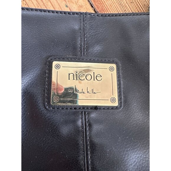 Nicole Miller Womens Black Purse shoulder strap - Picture 4 of 6